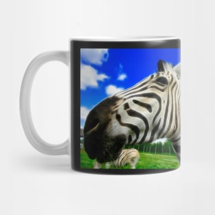 Wide Angle Zebra Mug